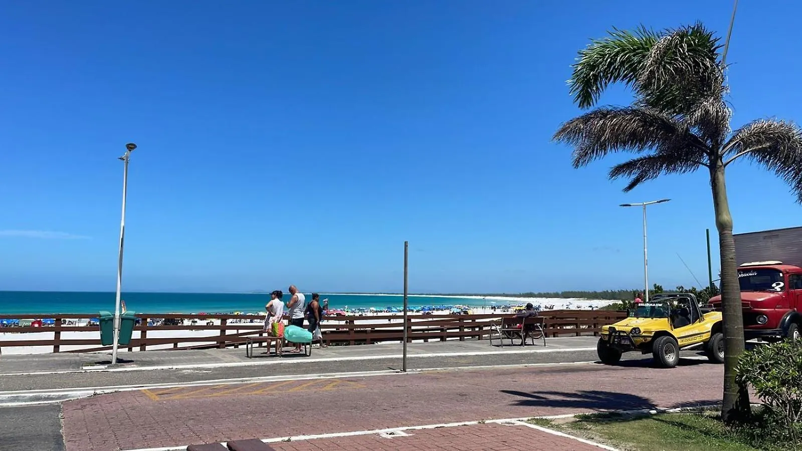 アパート Apartamento Em Frente A Praia Grande アハイアウ・ド・カボ